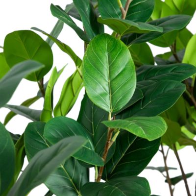 6&#39; Artificial Audrey Ficus Leaf Tree