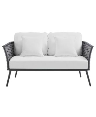 Stance Outdoor Patio Aluminum Loveseat