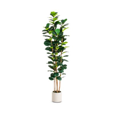 8' Artificial Fiddle Leaf Tree