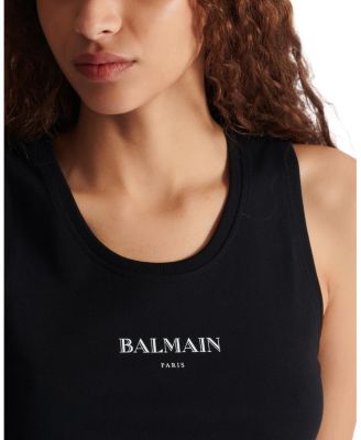 Tank Top with Balmain Print