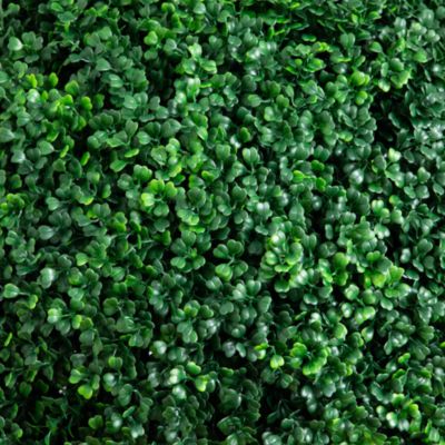 8' UV Resistant Artificial Triple Ball Boxwood Topiary Tree 