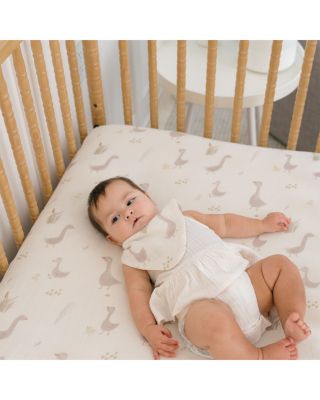 Crane Baby Unisex Charlie Fitted Crib Sheet
