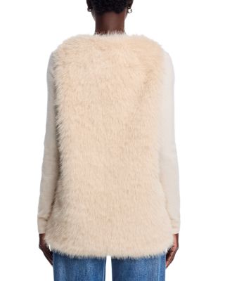 Faux Fur Long Vest