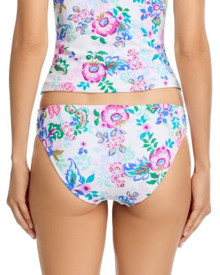 White Melia Hipster Bikini Bottom