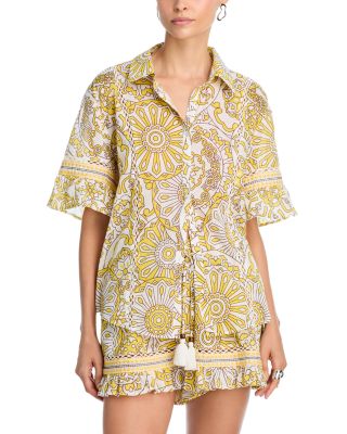 Violette Swim Cover-Up Shirt