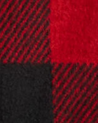 Plaid Knit Flannel Overshirt