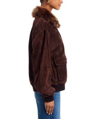 The Suede Oversized Jacket