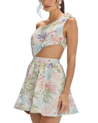 Seaweed One Shoulder Dress