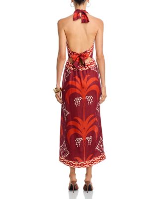 Buen Viento Linen Ankle Dress