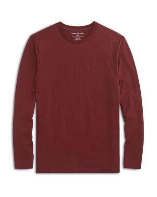 Mack Weldon Long Sleeve Pima Crewneck Tee