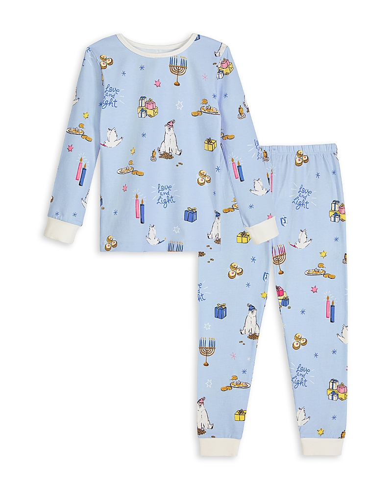 BedHead Pajamas Unisex Printed Long Sleeved Pajama Set - Little Kid, Big Kid
