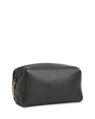 Ria Mini Leather Zip Pouch