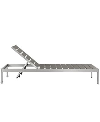 Shore Outdoor Patio Aluminum Chaise