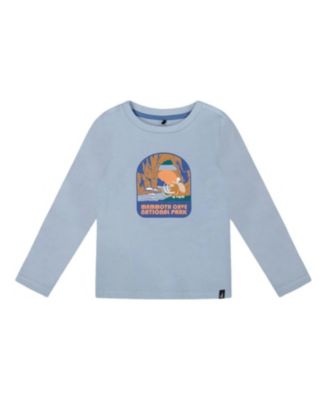 Boys' Organic Cotton Long Sleeve T-Shirt - Little Kid, Big Kid
