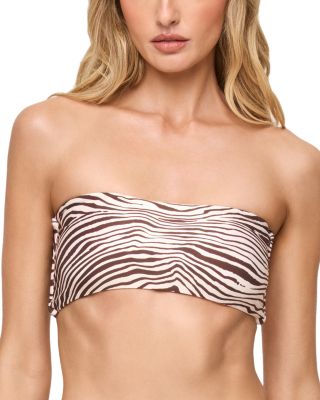 Avalon Reversible Bandeau Bikini Top