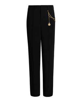 Alaina Chain-Trim Pants