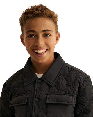 Boys' Long Sleeved Batman Quilted Jacket - Big Kid