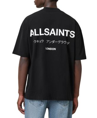ALLSAINTS - Underground Organic Cotton Logo Graphic Tee