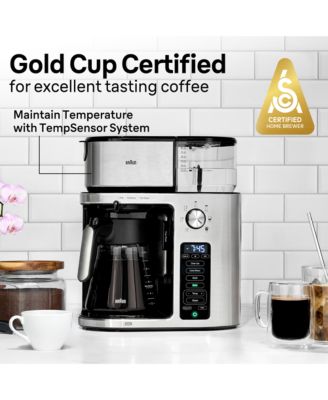 Braun MultiServe Plus 10- Cup Drip Coffee Maker with Cold Brew