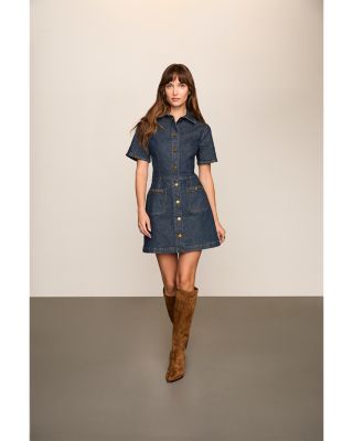 Clementine Denim Mini Dress
