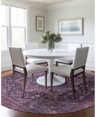 Dalyn Rug Company Solace Washable SL14 Round Area Rug 8'0" x 8'0"