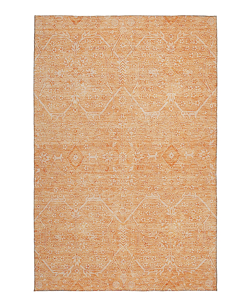 Dalyn Rug Company Solace Washable Sl12 Area Rug 9'0 X 12'0 In Orange