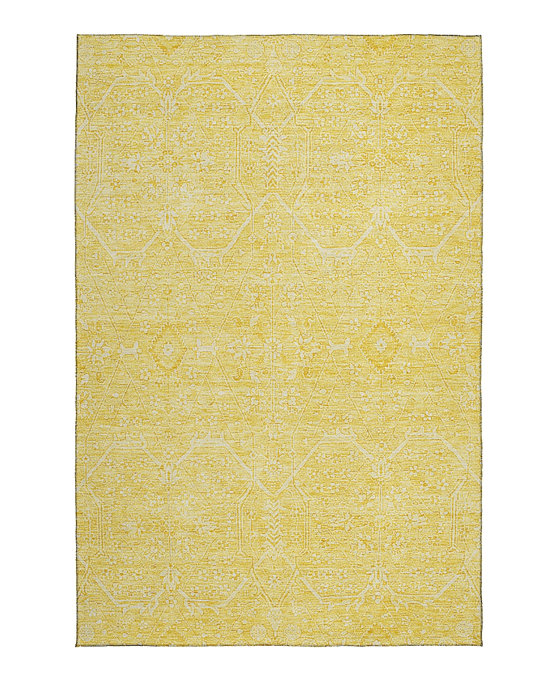 Dalyn Rug Company Solace Washable Sl12 Area Rug 9'0 X 12'0 In Yellow
