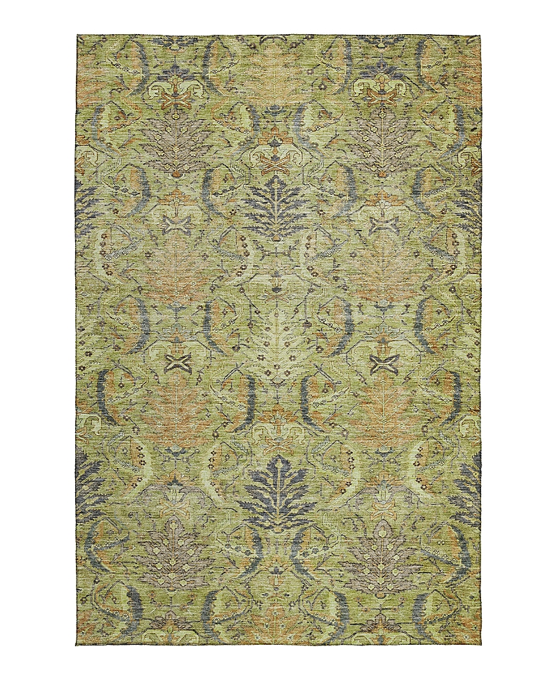 Dalyn Rug Company Solace Washable Sl7 Area Rug 3'0 X 5'0 In Green
