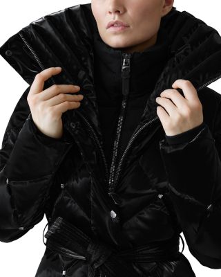 Izumi-Glo Belted Puffer Coat