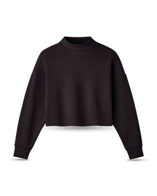 Dreamglow Cropped Mock Neck Top