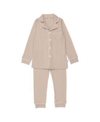 Unisex Ribbed Grandpa PJ Set - Little Kid, Big Kid