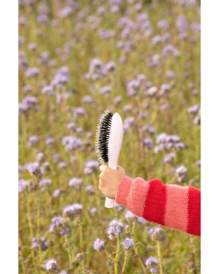 N.03 The Large Essential Softness Gentle Scalp Care Hair Brush - Lilac Pink