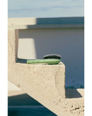 N.02 The Small Essential Care & Detangling Hair Brush - Almond Green