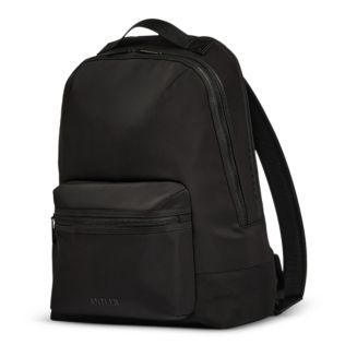 black leather victoria secret pink backpack Victoria's Secret Women's Classic Book Bag Recycled Polyester Backpack,  Black Silver