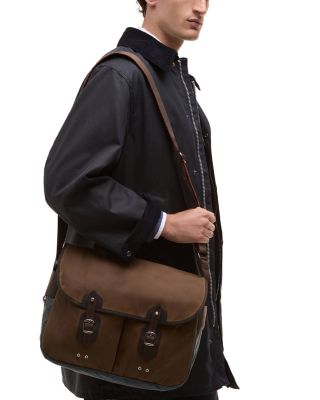  x Paul Smith Waxed Cotton Tarras Crossbody Bag