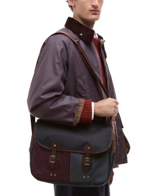  x Paul Smith Waxed Cotton Tarras Crossbody Bag