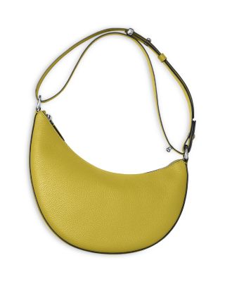 Duo Pebbled Leather Crossbody