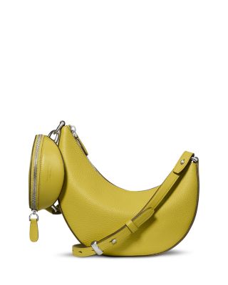 Duo Pebbled Leather Crossbody