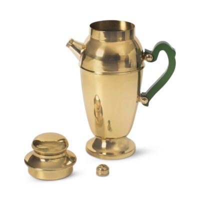 Brass Handled Cocktail Shaker