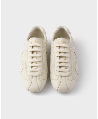 Men's Montecarlo Re-Edition 2005 Antiqued Nappa Leather Sneakers in Neutral