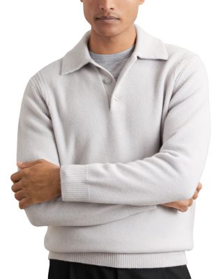 Deansgate Wool & Cashmere Polo Sweater