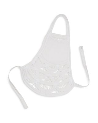 Linen Battenberg Lace Bottle Apron