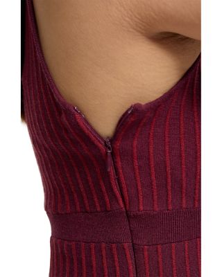 Striped Maternity Sweater Dress