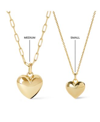 Gold Heart Small Lev Necklace