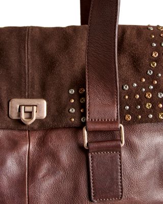 Shay Studded Leather Tote 