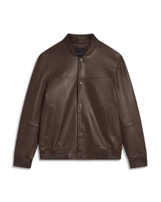 Leeams Leather Classic Bomber Jacket
