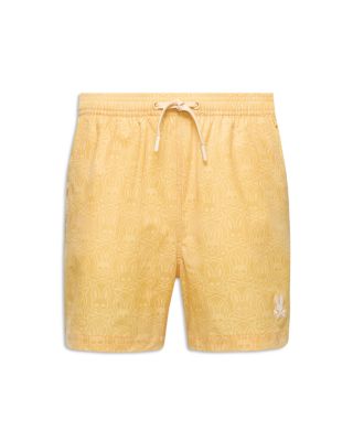 Unisex Samos Hydrochromic Printed Swim Shorts - Big Kid