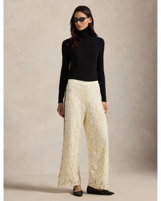 Sequined Lace Pant