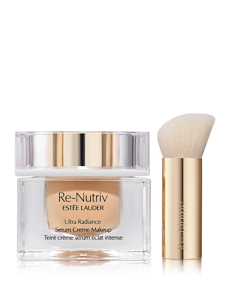 Estée Lauder Re Nutriv Ultra Radiance Serum Creme Makeup In Sand