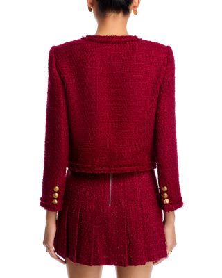 Landon Cropped Tweed Jacket